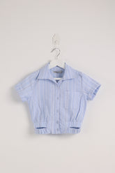 Shirt Like Top Light Blue